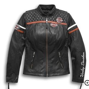 Harley Davidson Miss Enthusiastic Leather Jacket